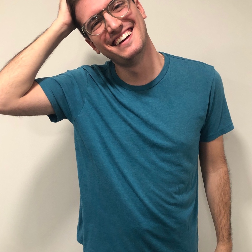 Blue J.Crew Tee